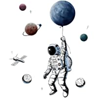 Sayopin Pegatinas de Pared- 3D Astronauta Etiqueta de la Pared Como Decoración de la Pared Para Dormitorio Sala de Estar…